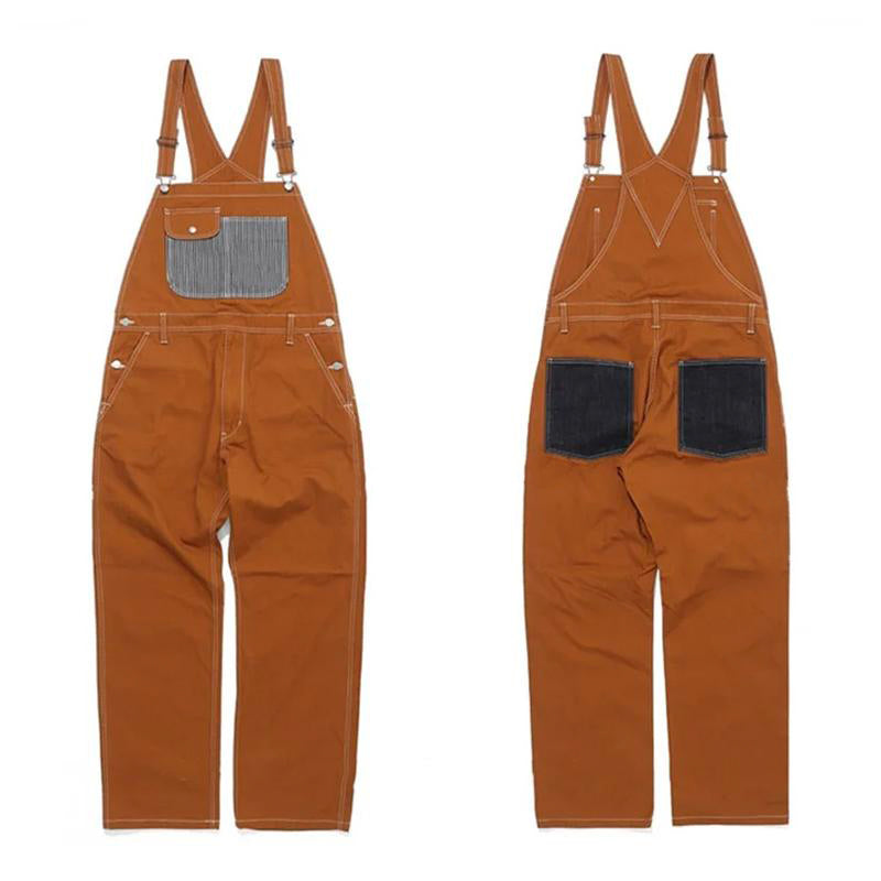 Men's Casual Vintage Multi-pocket Cargo Overalls