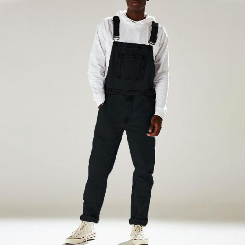 Men's Casual Vintage Denim Overalls